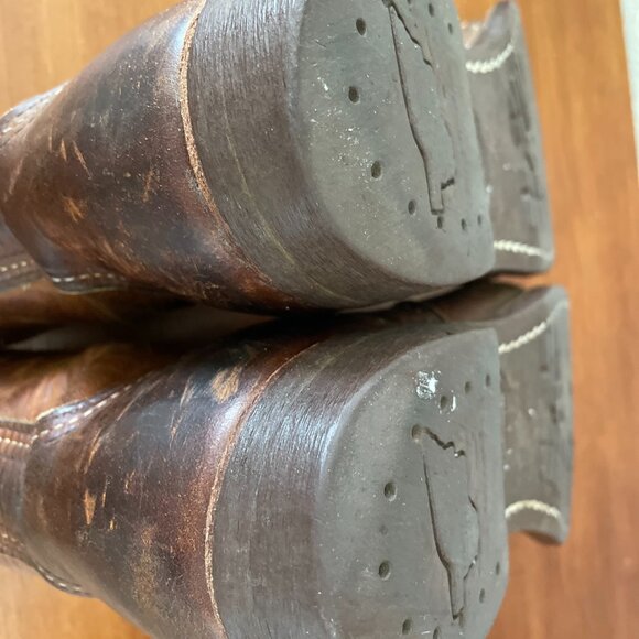 Red Wing Shoes 8085 Mens Brown Iron Ranger Casual Lace Up Ankle Boots Size 7D - Picture 7 of 12